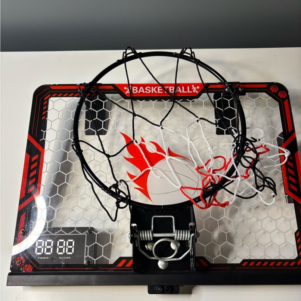 Basketball Hoop with Digital Scoreboard